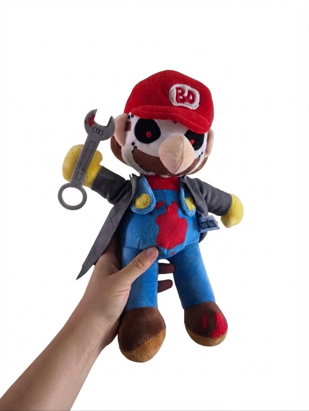 Bad Day Super Mario Jason Voorhees Supermurder Plush Figure Doll Parody